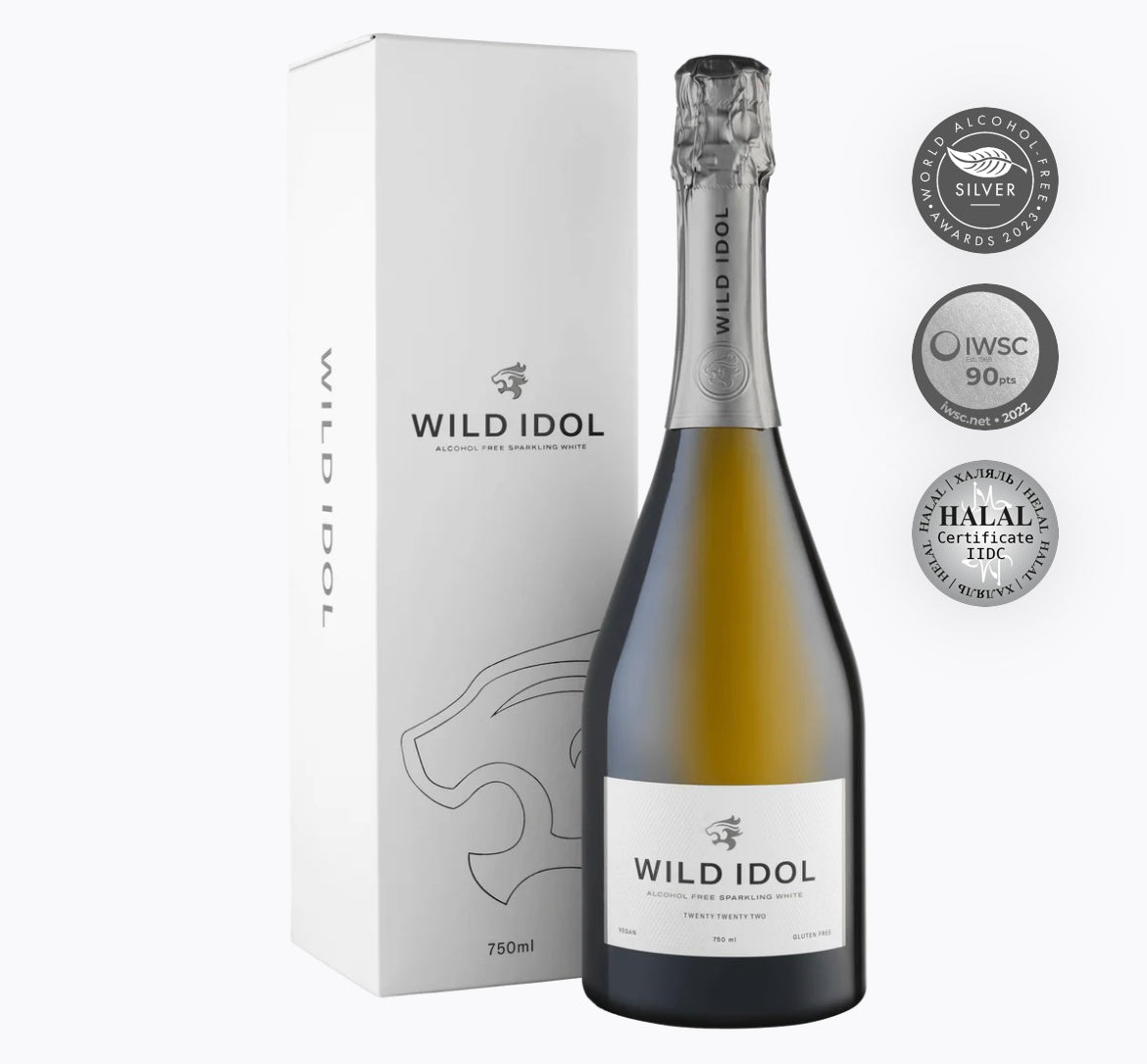 WILD IDOL NON-ALCOHOLIC SPARKLING WHITE 750ml