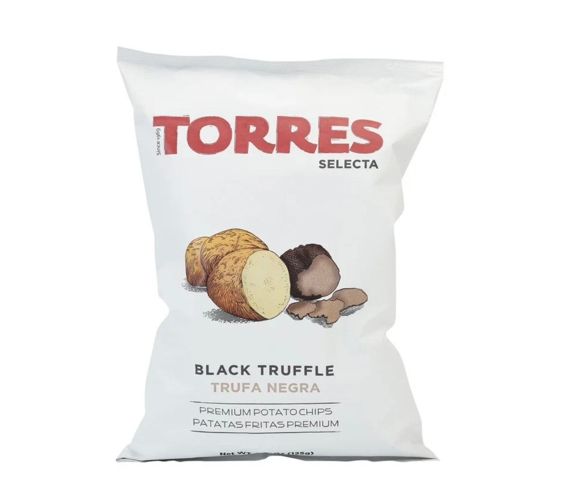 Torres Selecta Black Truffle Crisps 125g