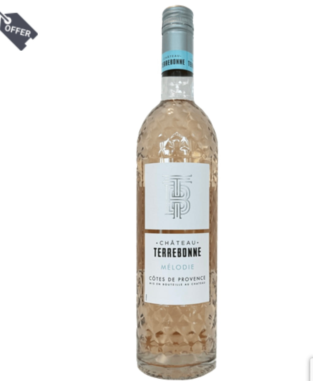 Côtes de Provence Rosé, Château Terrebonne 75cl - Bodega Movil