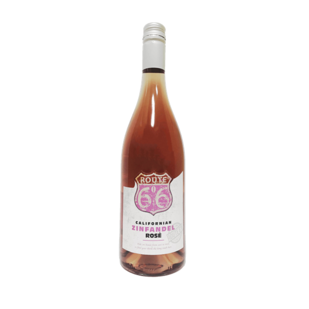 Route 66 Zinfandel Rosé 10% ABV - Bodega Movil