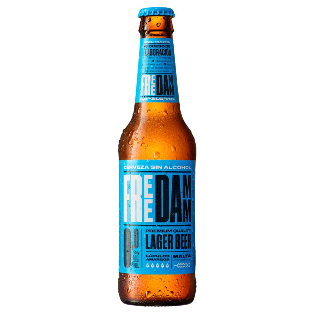 Free Damm Beer non-alcoholic 4x250ml - Bodega Movil