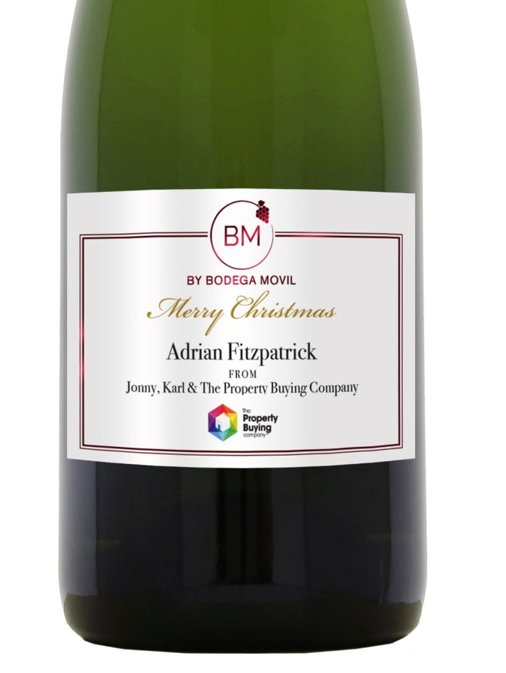 Bodega Movil Personalised Champagne - Bodega Movil