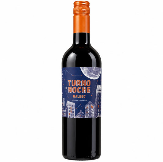 TURNO DE NOCHE MALBEC 75cl - Bodega Movil