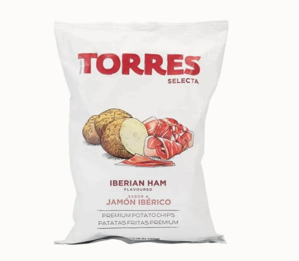 IBERIAN HAM CRISPS, TORRES 125g