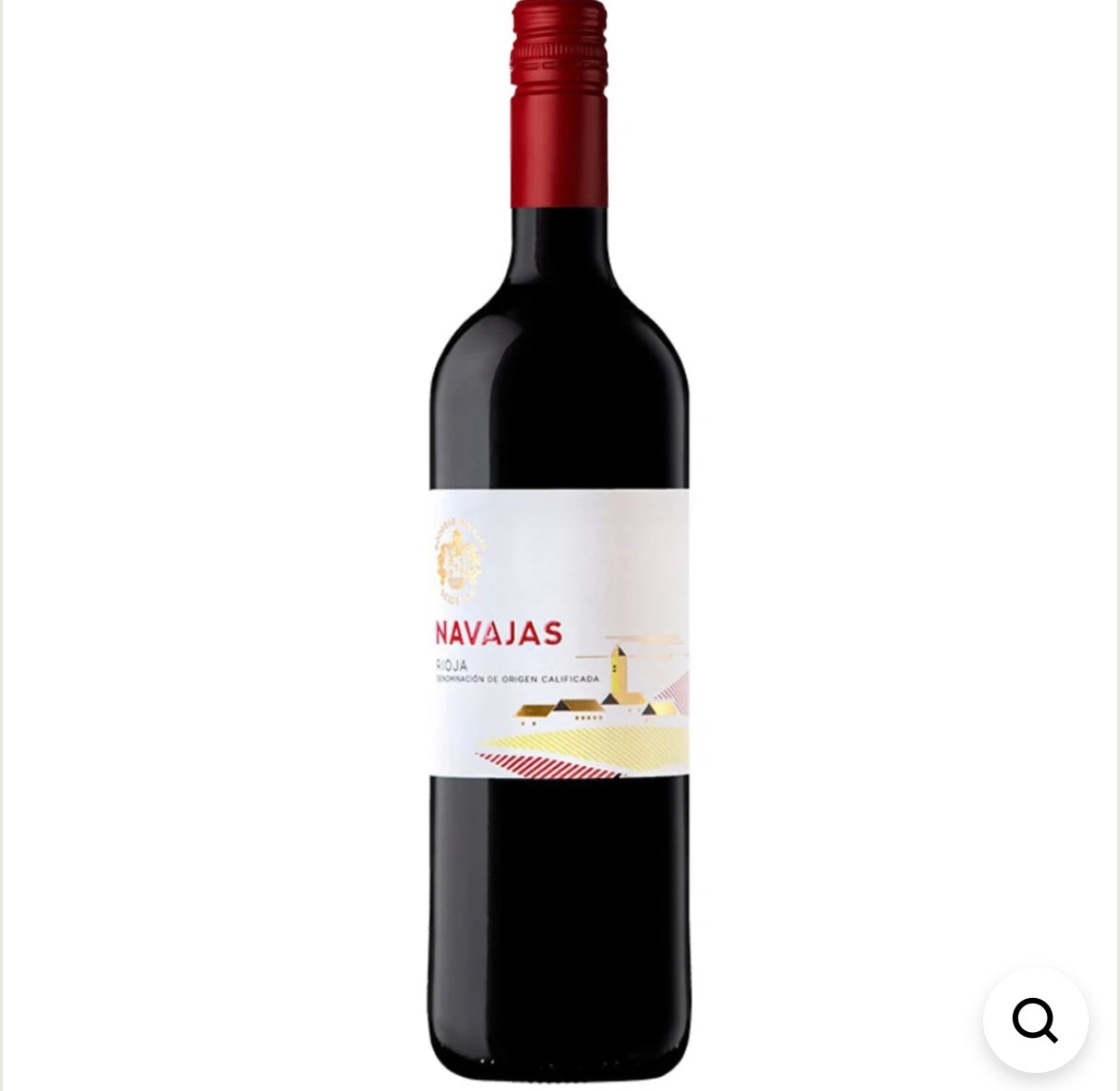 NAVAJAS RIOJA JOVEN TINTO 75cl - Bodega Movil