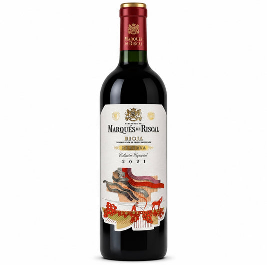 Marqués de Riscal Rioja Reserva 2021 – Special Edition Risk All - Bodega Movil