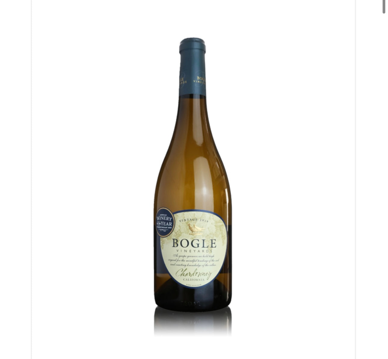 Bogle Vineyards Chardonnay 75cl - Bodega Movil
