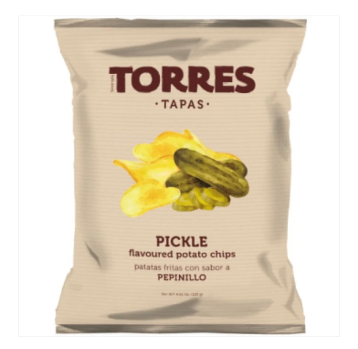 Torres Pickle Crisps 125g