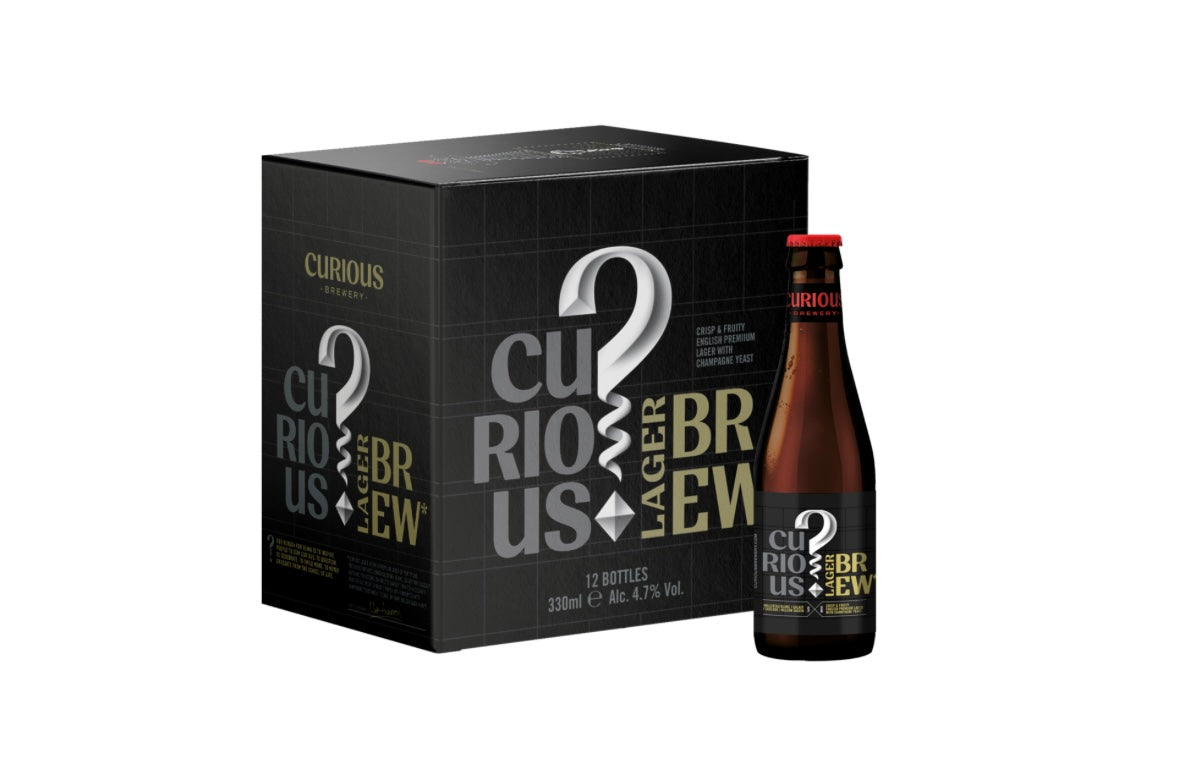 Curious Brew Lager 12x330ml