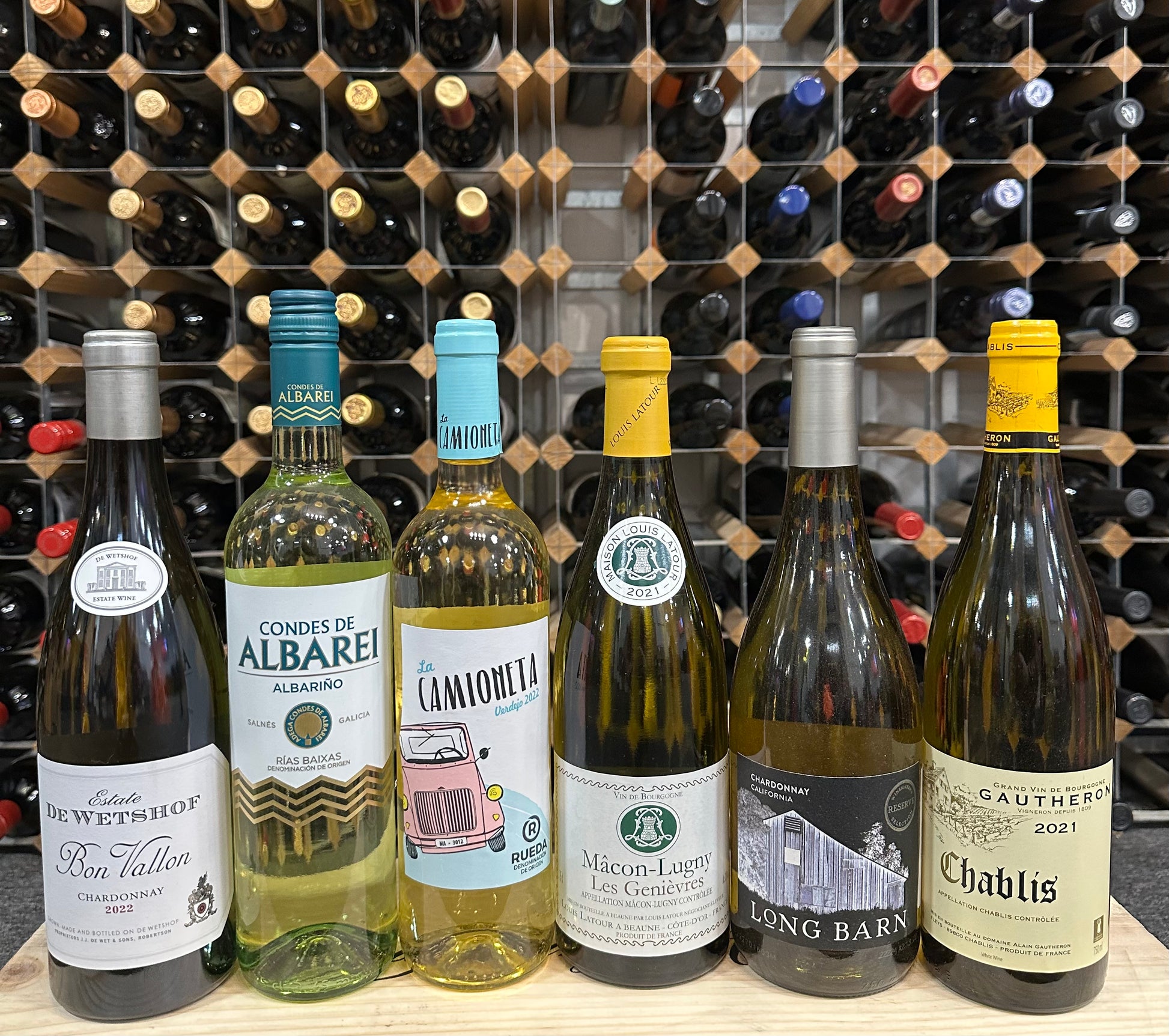 Mixed Full Bodied White Wine Subscription - Bodega Movil