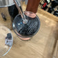 Laurent Perrier Rosé + 2 LPR branded Crystal champagne flutes, LPR bottle stopper, LPR stainless steel ice bucket with leather handle and gold plaque - Bodega Movil