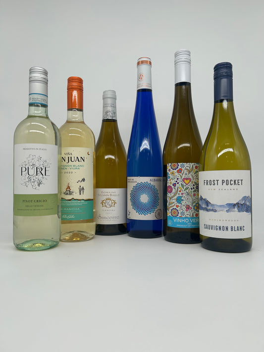 Mixed Box of Zesty Light Bodied White Wine Subscription - Bodega Movil