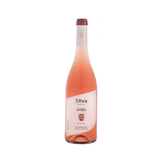 Silva Daskalaki Grifos Biodynamic Natural Organic Dry Rosé 100% Kotsifali P.G.I Crete - Bodega Movil
