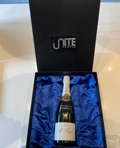 Engraved Bottle Pol Roger or Bollinger Champagne - Bodega Movil