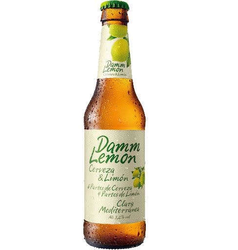Damm Lemon Beer - 330ml x 24 - Bodega Movil