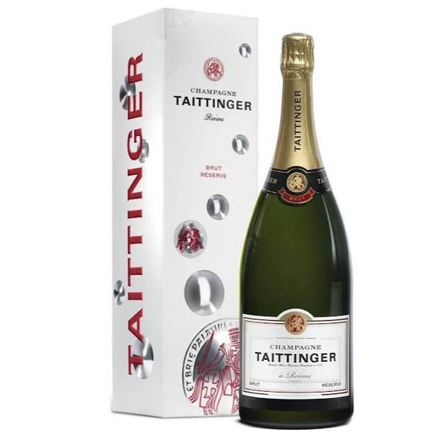 Taittinger Magnum Brut Reserve Champagne in Gift Box - Bodega Movil