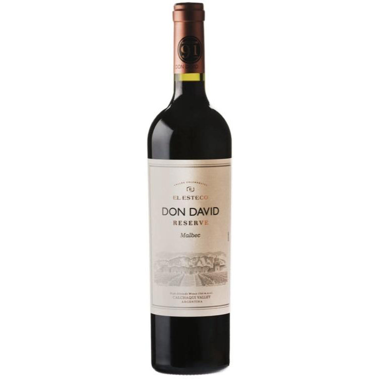 EL ESTECO DON DAVID RESERVE MALBEC 2018 (6x75cl) - Bodega Movil